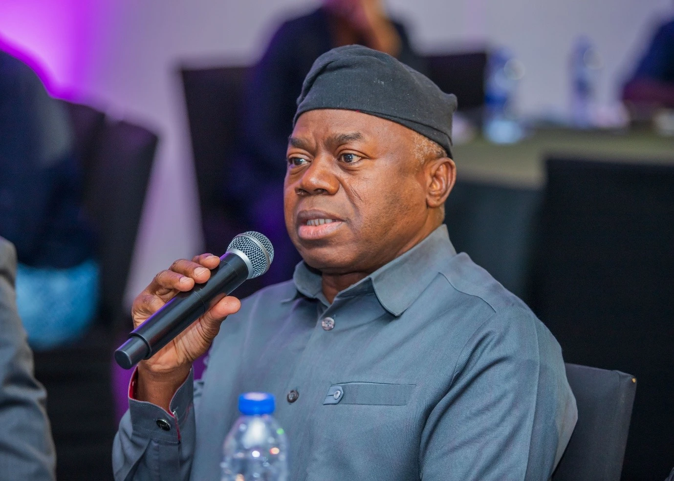 Chief Alhassan Andani, Board Chair of Ecobank Ghana, sharing his insights